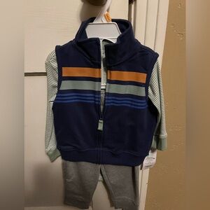 12 month old jump suit set for little boy